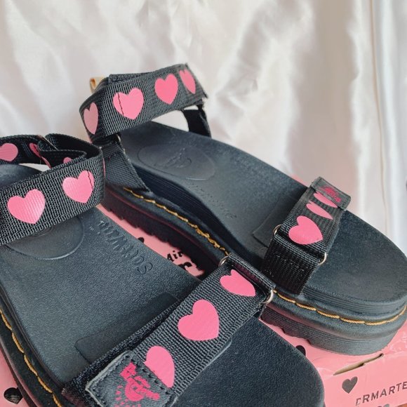 Lazy Oaf x Doc Marten Heart Sandal 🤍 size 4.5 - Picture 6 of 14